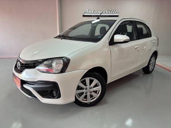 TOYOTA ETIOS 1.5 X PLUS 16V FLEX 4P AUTOMÁTICO TOYOTA ETIOS 1.5 X PLUS 16V FLEX 4P AUTOMÁTICO